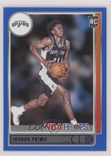 2021-22 Panini NBA Hoops Rookies Blue Joshua Primo #220 rf2