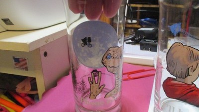 Vintage ET Glasses -Variety - Pizza Hut 1982