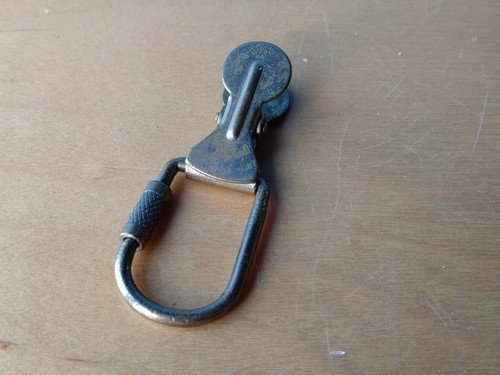 Pelletterie FB Modena Spring Clip Keychain