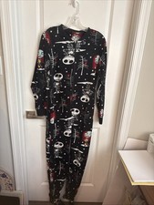 Disney Nightmare Before Christmas Pajamas Jack Sally XLarge Small One Piece