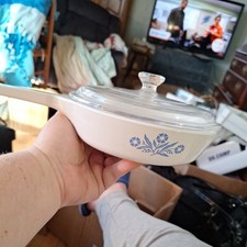 Vintage Corning Ware CORNFLOWER BLUE 6 1/2