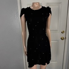 Reformation Clochette Women's Dress Small Polka Dot Viscose mini Party PP14