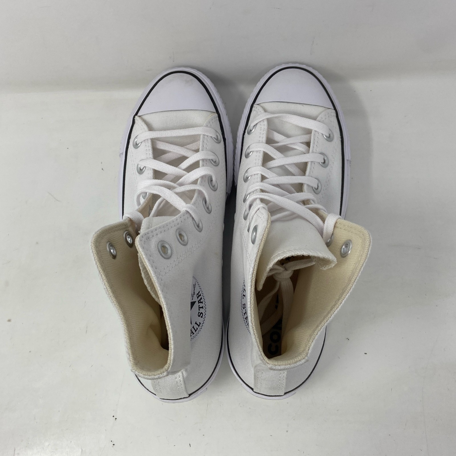 Converse Chuck Taylor All Star Lift Hi Platform White/Black Women’s 7 560846F thumbnail 3