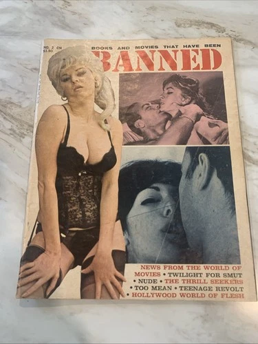 Banned Books And Movies Magazine 1964 Sophia Loren Risque Mag