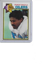 1979 Topps Robert Brazile Houston Oilers Football Card #192
