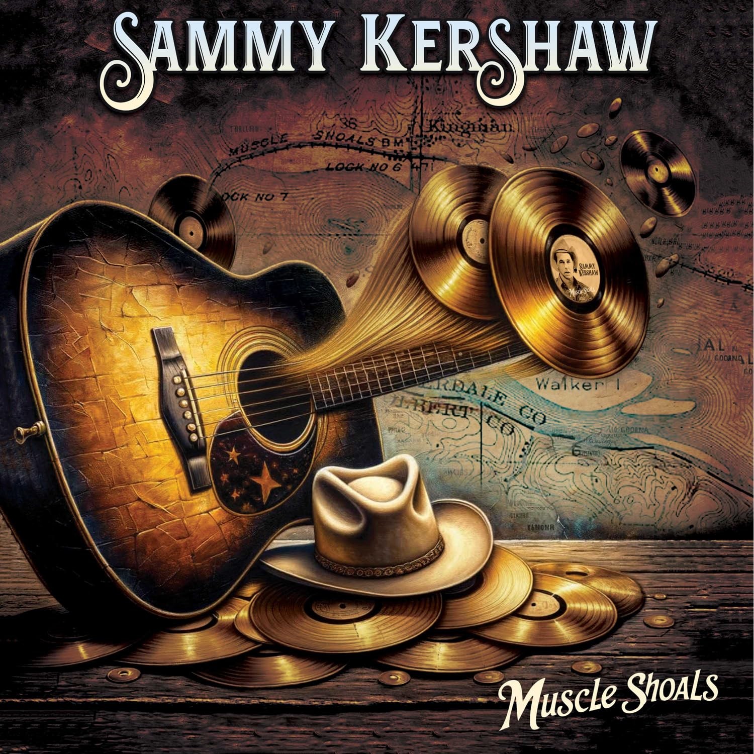 Sammy Kershaw Muscle Shoals LP Vinyl NEW