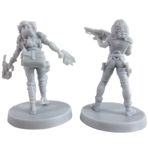 ZOMBICIDE: Invader 6x SURVIVOR Minis & Cards NEW!! - Picture 8 of 8