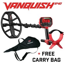 Minelab Vanquish 540 Metal Detector – Multi-IQ Technology + Free Carry Bag