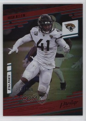 2021 Panini Prestige Xtra Points Premium Red 260/299 Josh Hines-Allen Allen 1b8v