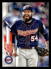 Sergio Romo 2020 Topps #576 Minnesota Twins Baseball *033