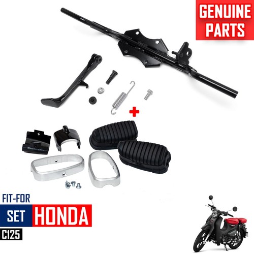 Juego de reposapiés con clavijas laterales para Honda C125 Super Cub 18-23 - Imagen 7 de 12