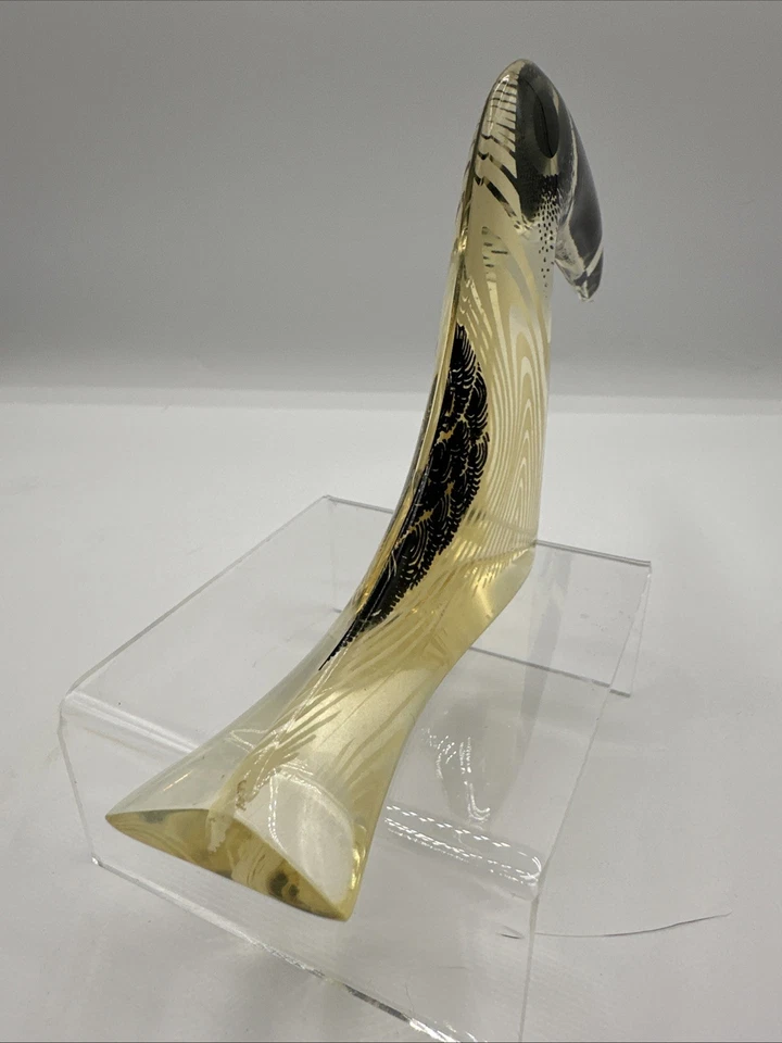 Original Abraham Palatinik "Tucán" MCM Escultura Acrílico Brasil Artista FIRMADO Foto 4 de 4