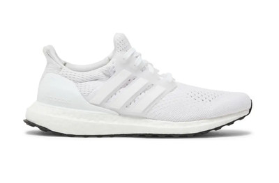 SIZE 8 WOMENS - NEW Adidas Ultraboost 1.0 Sneaker TRIPLE White Sneakers HQ4207