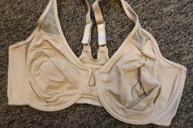 New Wacoal Racerback Underwire Bra - Size 38DD - Toast - # 65124