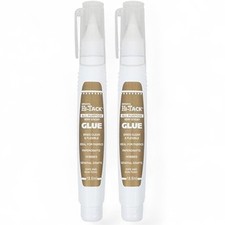 2 x Hi-Tack Glue Pen All Purpose Very Sticky Glue 18.6ml,Fabric & Crafting