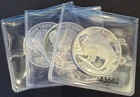 Lot of (3) 1 Troy oz Buffalo .999 Fine Silver Round Sunshine Mint