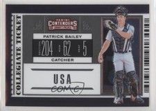 2019 Elite Extra Edition USA Collegiate National Team Tickets Patrick Bailey 4l3