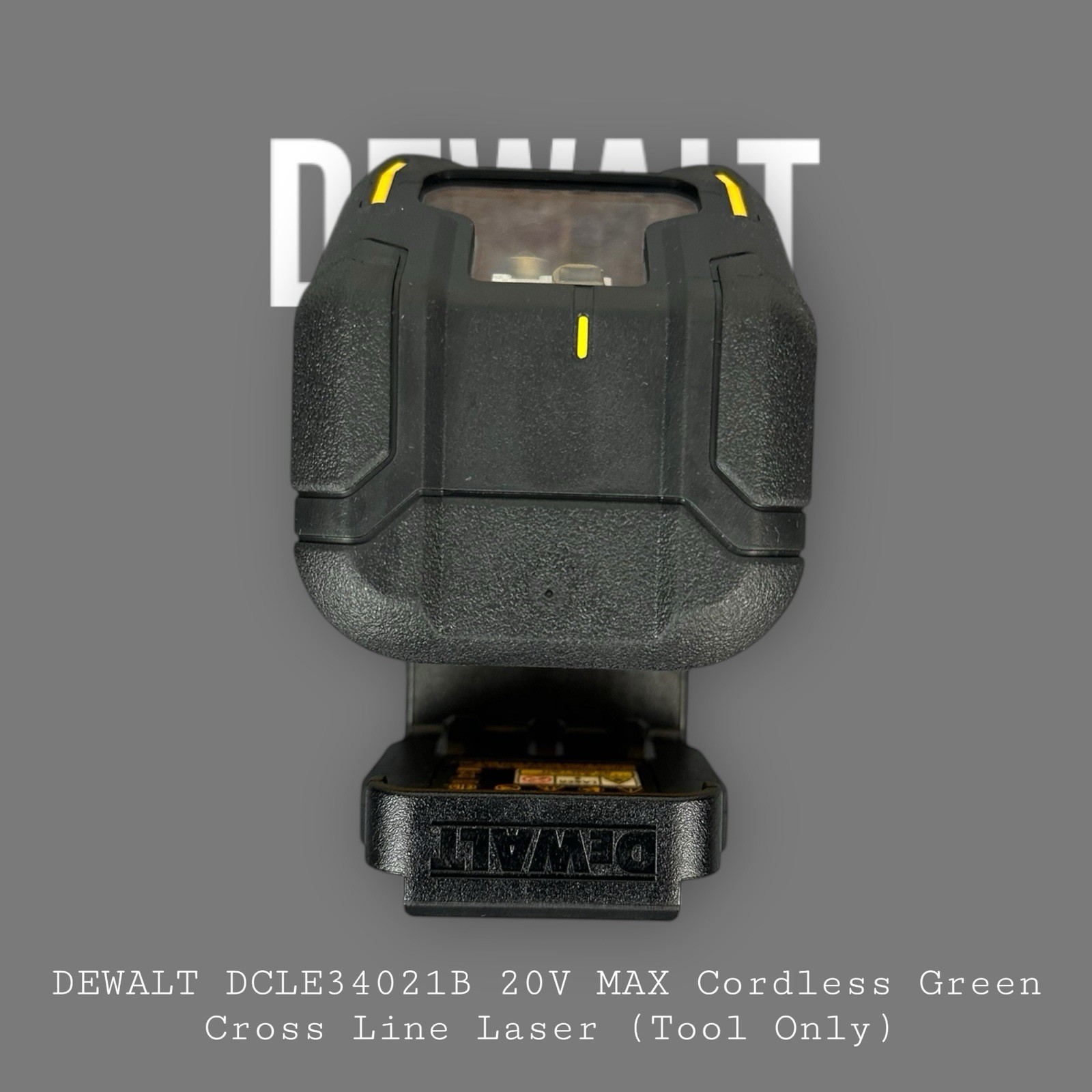 DEWALT DCLE34021B 20V MAX Cordless Green Cross Line Laser (Tool Only)