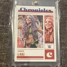 2023 Chronicles WWE Candice LeRae #97 Blue /99