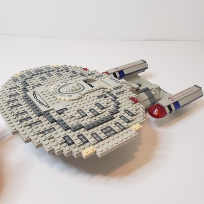 Mega Bloks Star Trek The Next Generation Enterprise Ship Read Description