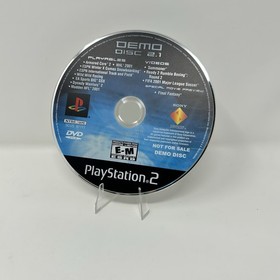 Sony PlayStation 2 PS2 Demo Disc Version 2.1 Playable Demo Cardboard Sleeve Test