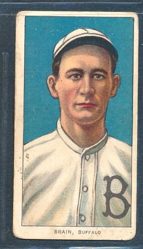 Dave Brain 1909 T206 Piedmont 350 card