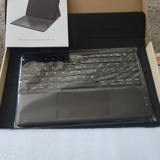 Wireless Multifunctional Keyboard with Built-In Touchpad Black QWERTY