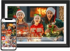 SSAWIFIFRAME Digital Picture Frame 32GB, 10.1 Inch WiFi Digital Photo Frame