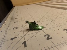 Cracker Jack / Gumball Machine / Monopoly - Shoe. painted green