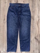 Women's Duluth Trading Jeans - dark wash size 10 straight leg 304