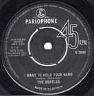 BEATLES I Want To Hold Your Hand/This Boy (1963 Parlophone 45rpm) Green sleeve
