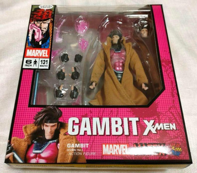 MAFEX No.131 GAMBIT Comic Ver. X-MEN Action Figure Medicom Toy New From Japan