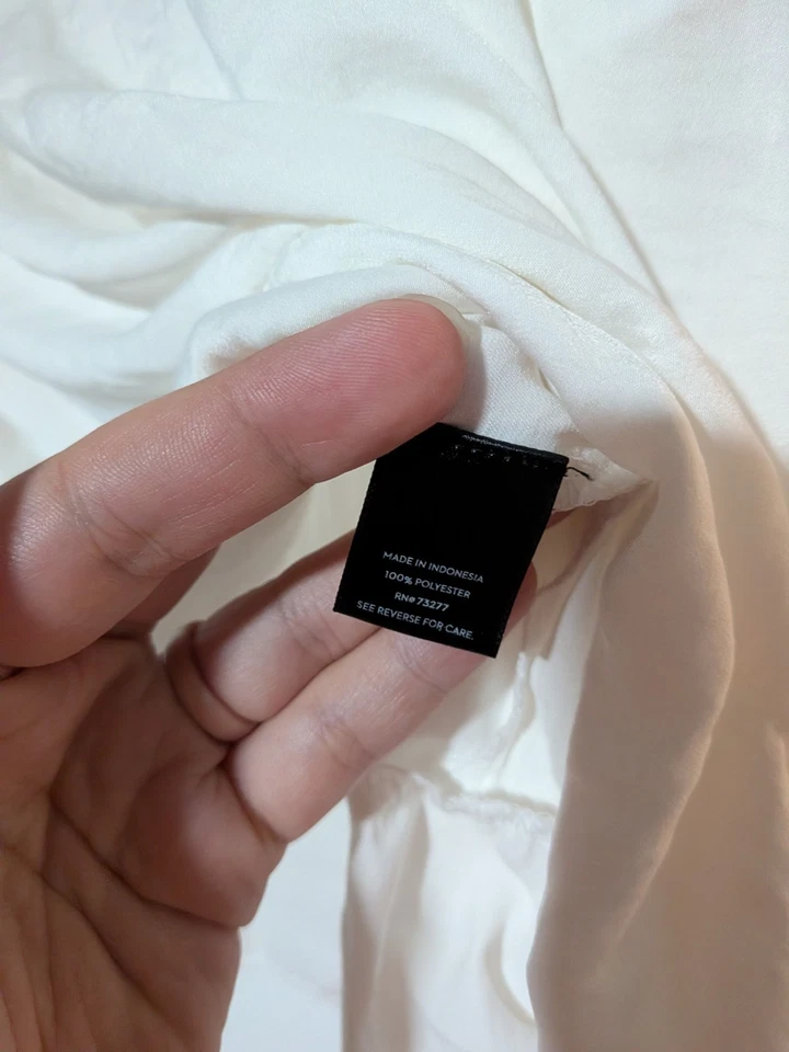 Blusa Mujer Manga Corta Simply Vera Vera Wang Talla 1X Color Blanco Foto 4 de 4