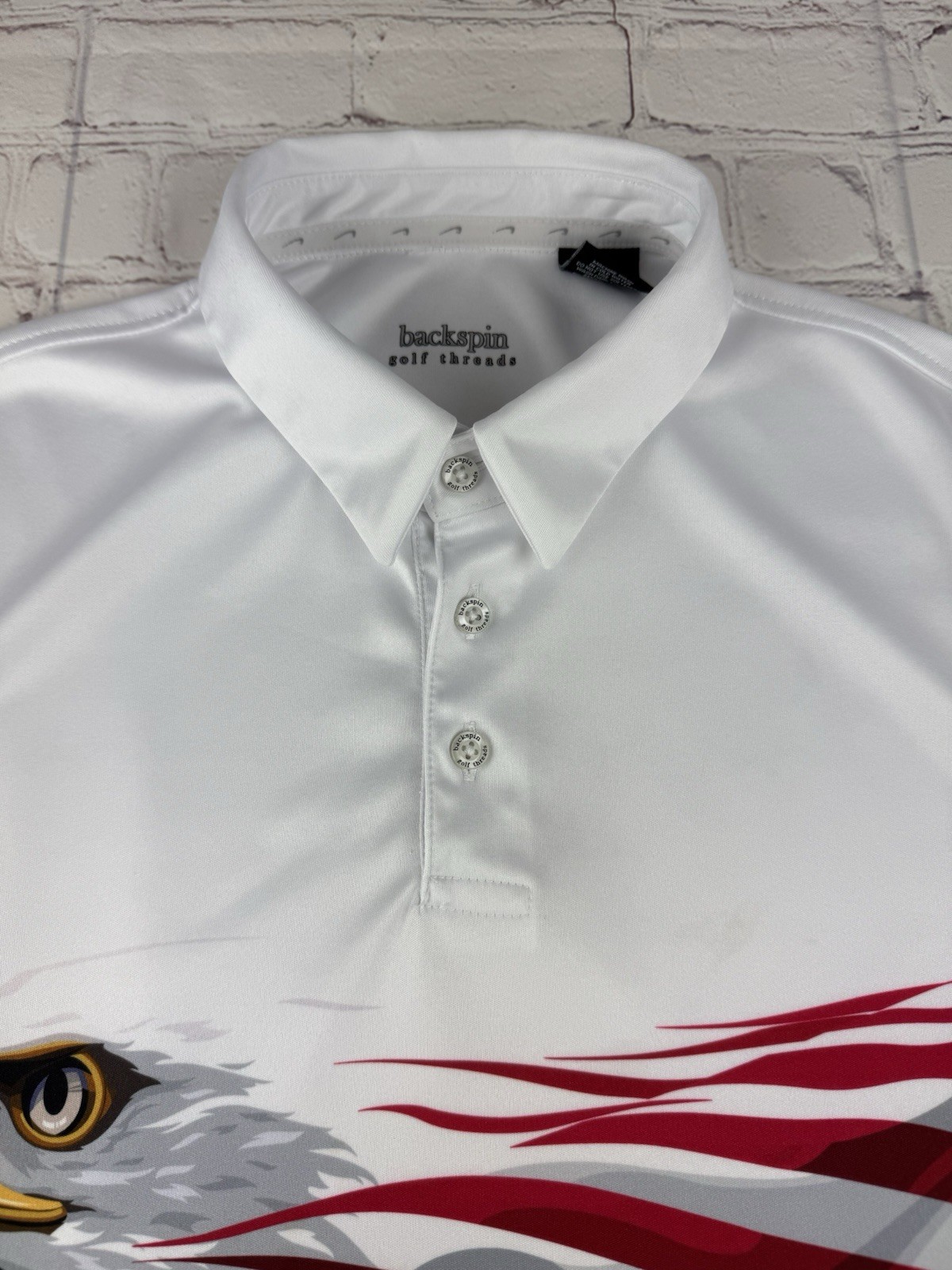 Backspin Golf Threads American Flag Eagle 4th of … - image 6