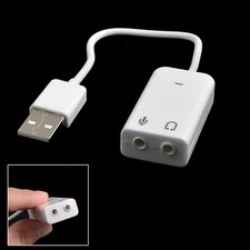 7.1 Channel USB 2.0 3D Sound Card Audio Adapter Adaptor Cable