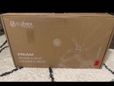 CYBEX Priam 3-in-1 Travel System Chrome - Fancy Pink Stroller