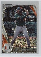 2021 Panini Prizm Draft Picks White Sparkle Adrian Del Castillo #PDP67 0l7t