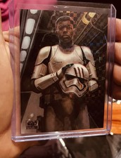2025 Topps Chrome Star Wars Galaxy Case Hit Finn 6/10 X Fractor