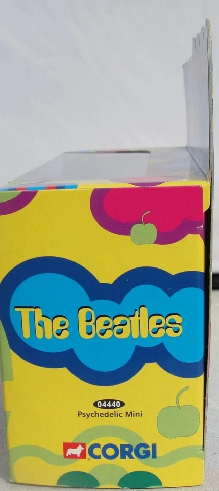 Corgi 04440 The Beatles Psychedelic Mini With Apple Logo, George Harrisons Mini. - Image 2 of 3