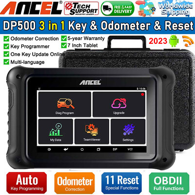 2024 Auto KFZ Diagnosegerät Odo-meter Mileage IMMO K-ey Programmier OBD2 Scanner