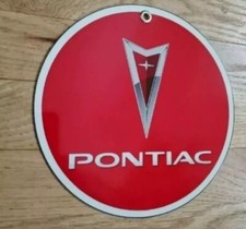 Pontiac Classic Brand Logo Garage Decor All-metal Sign