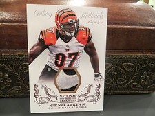 National Treasures Century Materials Nike Swoosh Bengals Geno Atkins 1/1  2013