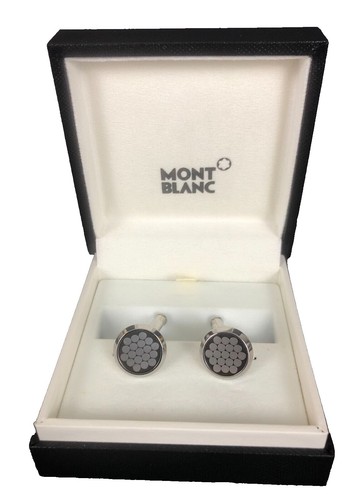 Montblanc Cufflinks Iconic Lines MST 90 yrs (Gold plated), model