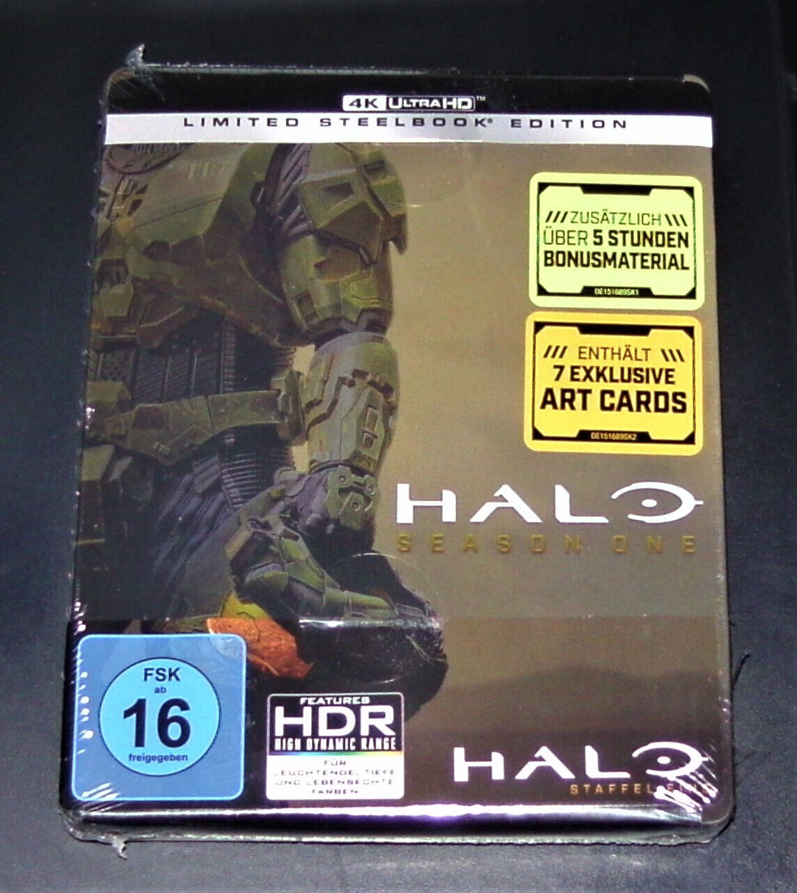  Halo: Season One Limited Edition Steelbook : Pablo Schreiber,  Natascha McElhone, Yerin Ha: Movies & TV