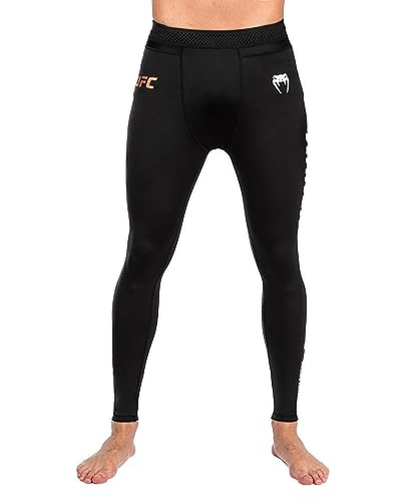 (TG. M) Venum UFC Adrenaline Men's Fight Week Performance Pantaloni - Nero - M -