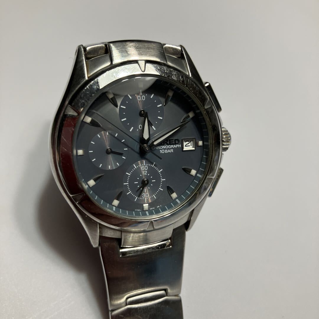 Seiko Wired 7T92-0Bx0 Analog Quartz Men Chronograph Vintage Seiko Wired 7T92-0Bx0 Analog Quartz Men Chronograph Vintage