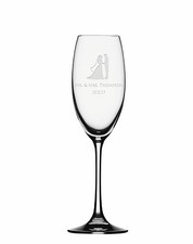 Champagne Flute, Couple Champagne Glass, Personalized Toasting Flute Glasses