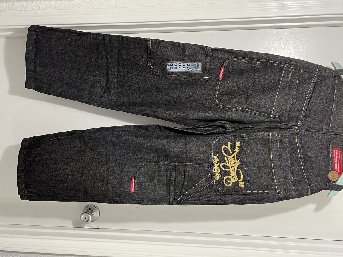 Deadstock JNCO Urbanomiks Jeans Vintage 90s Y2K Black NWT