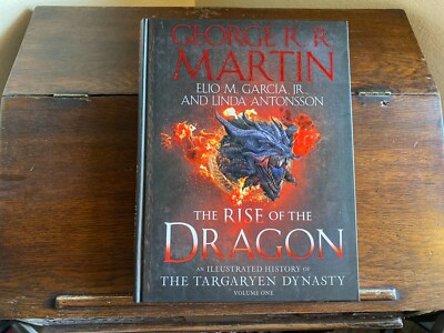 THE RISE OF THE DRAGON Illustrated History, George RR Martin, signed 1st/1st