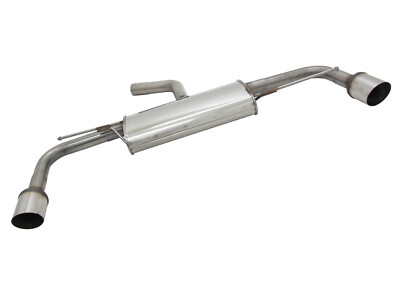 Sportauspuff Endschalldämpfer 2x90 VW Golf 5 6 GTI GTD TDI Auspuf R32 R20 Design